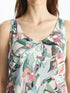 LC Waikiki V-Neck Patterned Women's Blouse